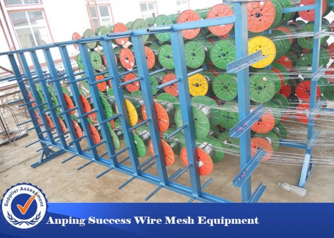 La alta máquina prensada velocidad de trabajo de la malla de alambre galvaniza el material del alambre de acero